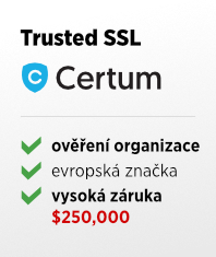 SSL certifikát Certum Trusted SSL