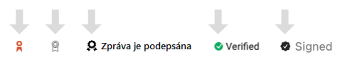 Digitální podpis, elektronický podpis e-mail, S/MIME, SMIME, email