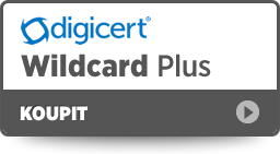 SSL certifikát DigiCert Wildcard Plus