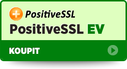 SSL certifikát Comodo PositiveSSL EV - zelený adresní řádek