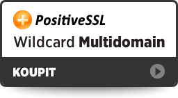 SSL certifikát PositiveSSL Multidomain SAN Wildcard