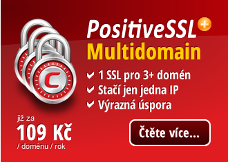 SSL certifikát PositiveSSL SAN
