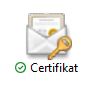PFX, P12 soubor s certifikátem pro podpis emailu (S/MIME)